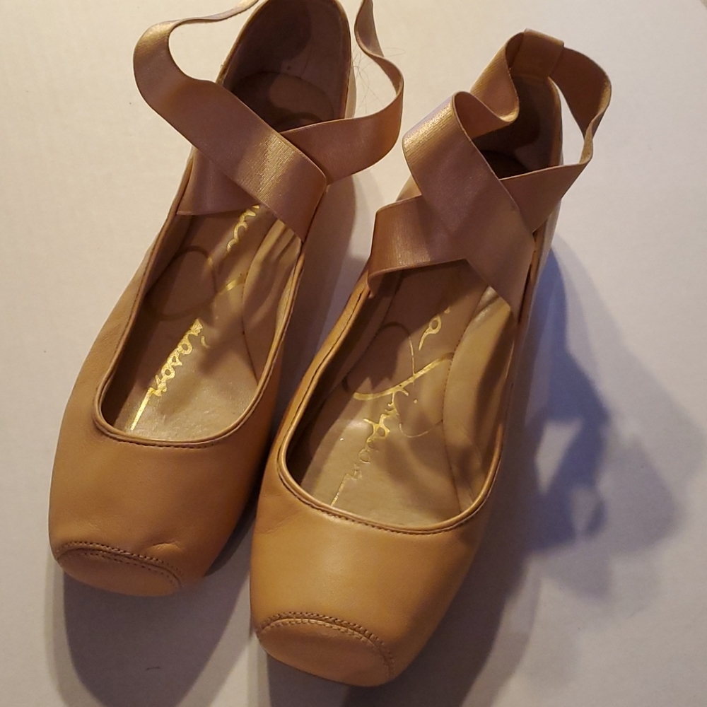 Sz8 Jessica Simpson pink flats